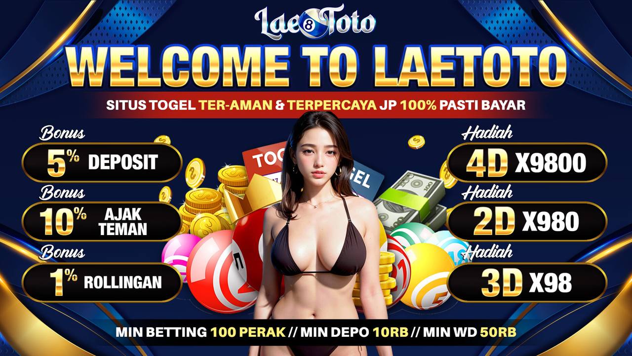 LAETOTO:  link Unggulan Situs Toto Slot 4d Terpercaya & Terjamin Resmi Deposit Pulsa 