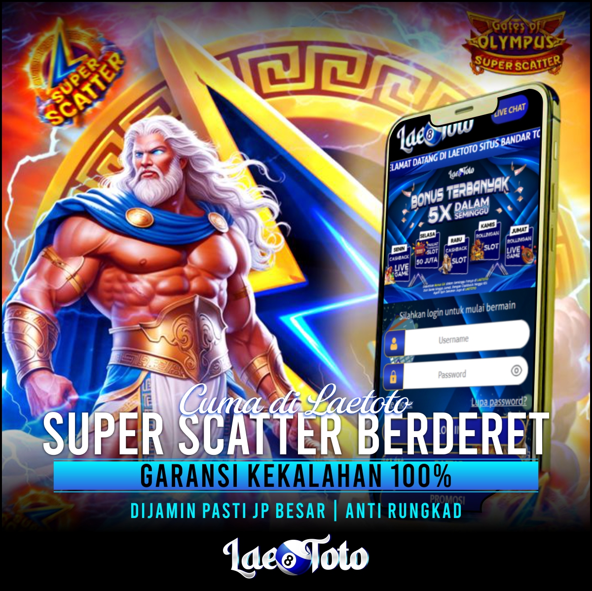 LAETOTO : Platform Link Daftar Situs Toto Slot Online & Situs Togel Online Terpercaya
